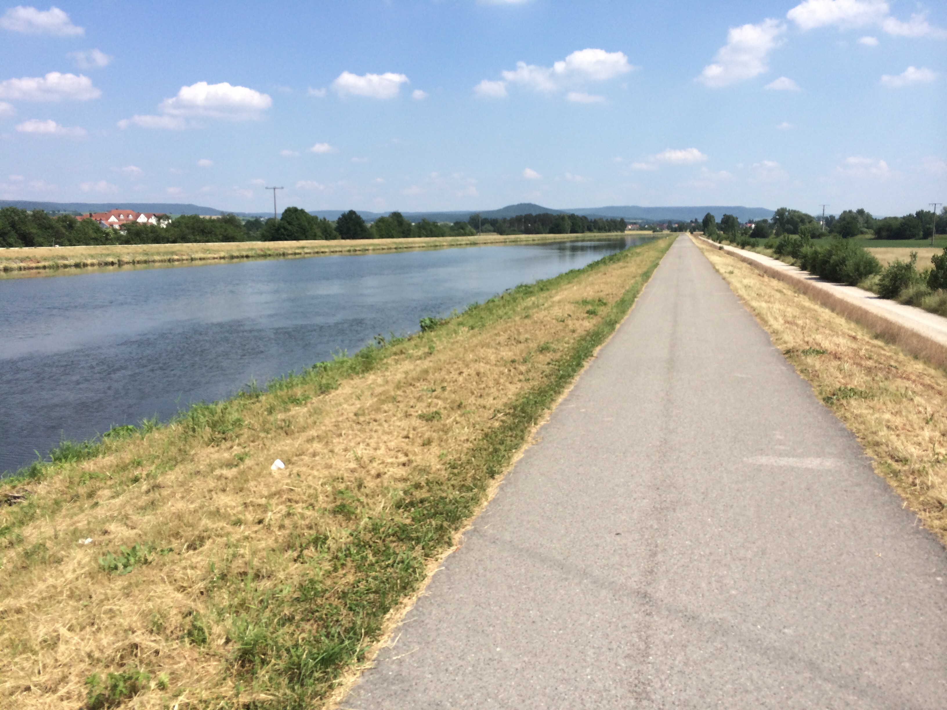 Coburg – Nürnberg 120km.